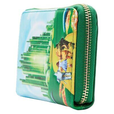 Loungefly Wizard of Oz Emerald City Zip Around Wallet