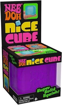 Schylling NeeDoh Nice Cube Sensory Fidget Toy for Your Best Mellow and Chill 3Y+