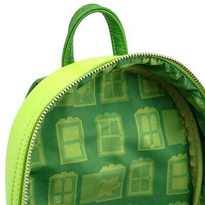 Loungefly Disney Monsters Inc Mike Wazowski Scare Cosplay Double Strap Bag Purse