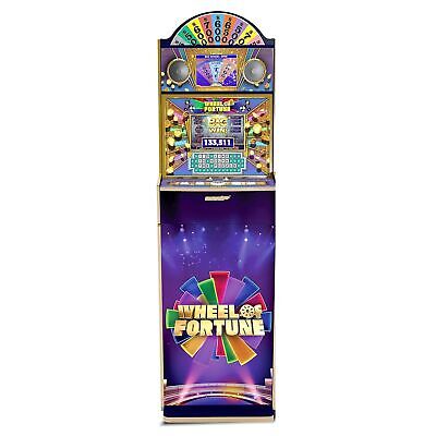 Arcade1Up Wheel of Fortune Casinocade Deluxe 5ft Arcade Game, Dual 8" LCD Screen