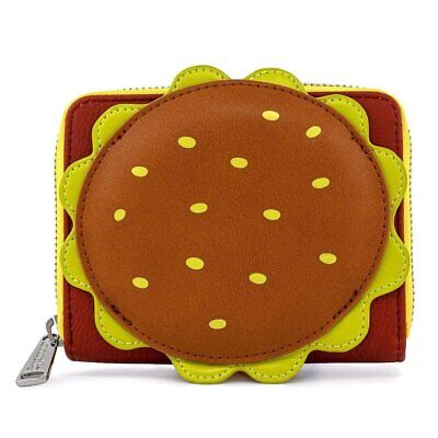 Loungefly x SpongeBob SquarePants Plankton Krabby Patty Zip-Around Wallet