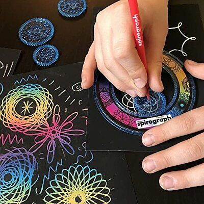 Spirograph Scratch & Shimmer Kit – Glitter Wheels, Sparkly Paper, Ages 8+