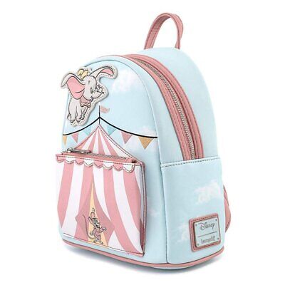 Loungefly Disney Dumbo Flying Circus Tent Womens Double Strap Shoulder Bag Purse