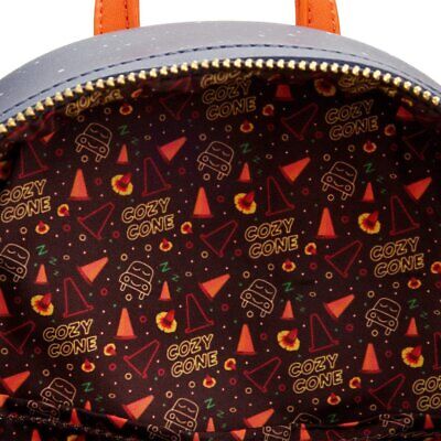 Loungefly Disney Pixar Cars Cozy Cone Womens Double Strap Shoulder Bag Purse