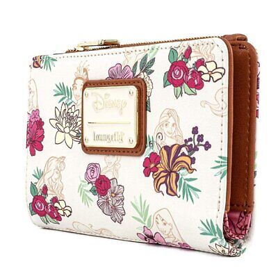 Loungefly Disney Princesses Floral Faux Leather Wallet