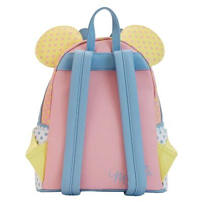 Loungefly Disney Minnie Mouse Pastel Polka Dot Mini Backpack