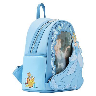 Loungefly Disney Cinderella Princess Lenticular Mini Backpack, Standard Size