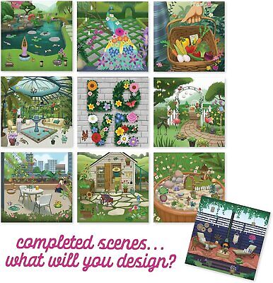 Sticker Book for Adults 800+ Colorful Stickers with 10 Pages  Gardens Series