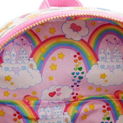 Loungefly Care Bears Stare Rainbow Mini Backpack