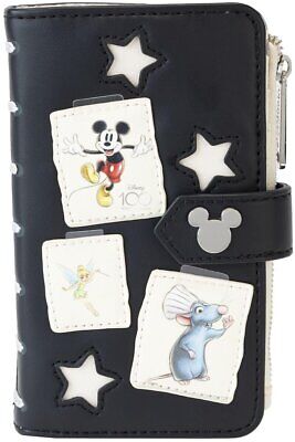 Loungefly Disney100th Anniversary Sketchbook Flap Wallet