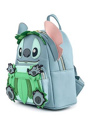 Loungefly Disney Stitch Luau Cosplay Double Strap Shoulder Bag Purse, One Size