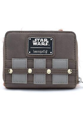 Loungefly x Star Wars Empire Strikes Back 40th Chewbacca Wallet -Brown, One Size