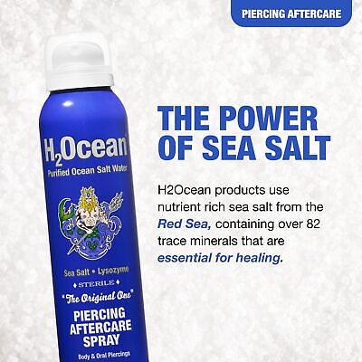 H2Ocean Piercing Aftercare Spray 4oz