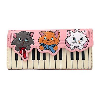 Loungefly Disney Aristocats Piano Kitties Faux Leather Wallet