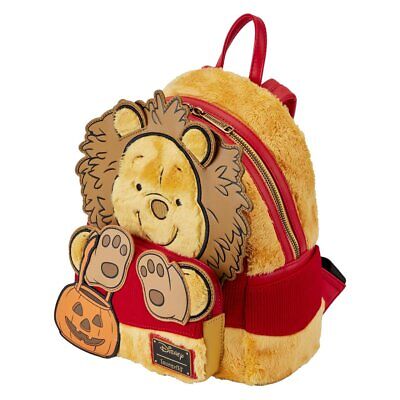 Loungefly Disney Winnie the Pooh Halloween Plush Cosplay Mini Backpack