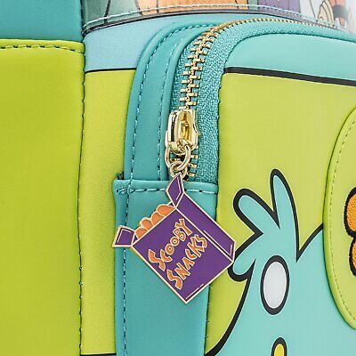 Loungefly Scooby Doo Mystery Machine Womens Double Strap Shoulder Bag Purse