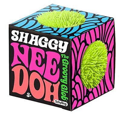 Schylling NeeDoh Shaggy - Sensory Fidget Toy - Assorted Colors - Ages 3 to Adult