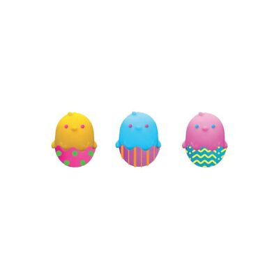 Schylling NeeDoh Chickadeedoos - Easter Squeeze Toy, Assorted Colors, Ages 3+