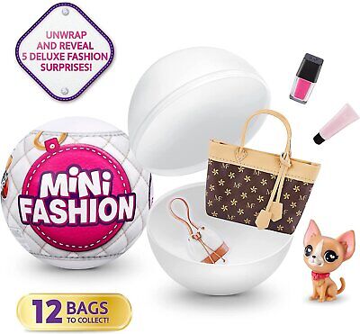 5 Surprise Mini Fashion Mystery Brand Collectibles by ZURU (2 Pack )