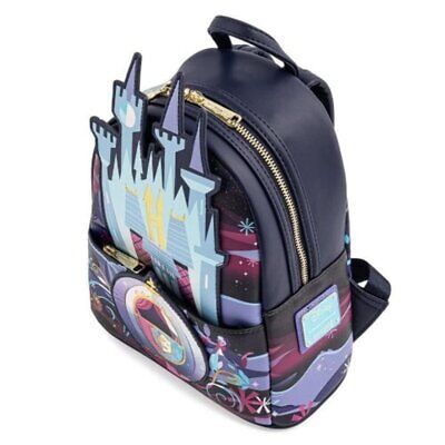 Loungefly Disney Cinderella Castle Series Womens Double Strap Shoulder Bag Purse