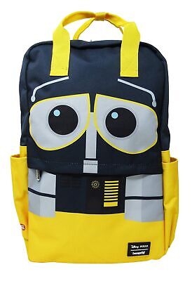 Loungefly x Disney Pixar WALL-E Square Nylon Backpack (One Size, Yellow Multi)