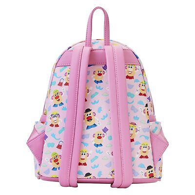 Loungefly Hasbro Mr. and Mrs. Potato Head All Over Print Mini Backpack