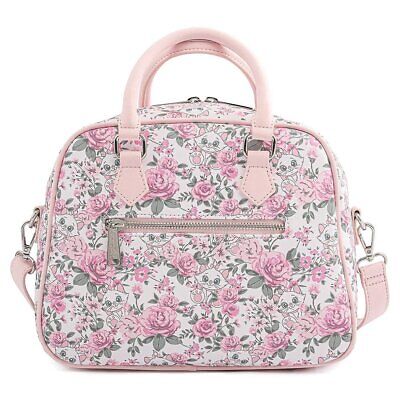 Loungefly Disney Aristocats Marie Floral AOP Crossbody Bag Purse Handbag