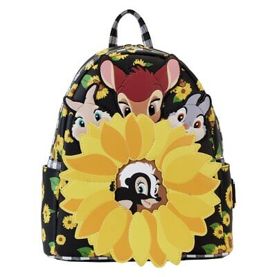 Loungefly Disney Bambi Sunflower Friends Mini Backpack Bags and Accessories