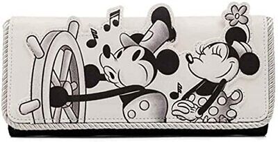 Loungefly Disney Mickey Mouse Steamboat Willie Music Cruise Flap Wallet