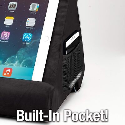 Ontel Pillow Pad Ultra Multi-Angle Tablet Stand, Grey -iPad, Tablets, Phones