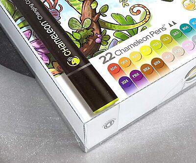 Chameleon Art Products, Chameleon Color Tones, Deluxe Set - 22 Pens