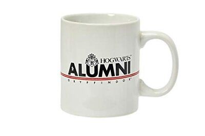 Harry Potter Slytherin Alumni Mug - 11-Oz White Cup with Crest & Red stripe