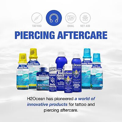 H2Ocean Piercing Aftercare Spray 4oz