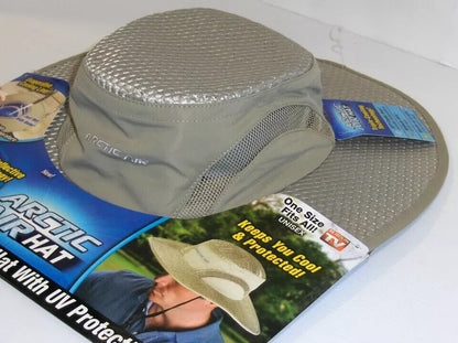 Arctic Air Evaporative Cooling Hat Protection from UV Rays, Adjustable - Sun Hat