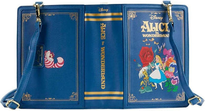 Loungefly Disney Alice in Wonderland Classic Book Convertible Shoulder Bag Purse