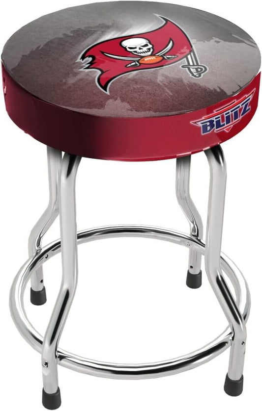 Arcade1UP Adjustable Licensed NFL Blitz Pub Stool (Tampa Bay Buccaneers)