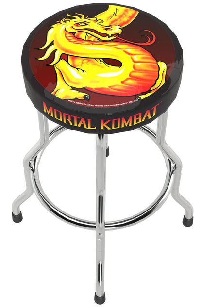 ARCADE1UP Midway Legacy Mortal Kombat NFL Pub Stool Adjustable 21.5 to 29.5 in