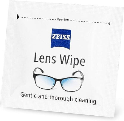 ZEISS Pre-Moistened Alcohol Wipes, Glasses Cleaner, 400 Count