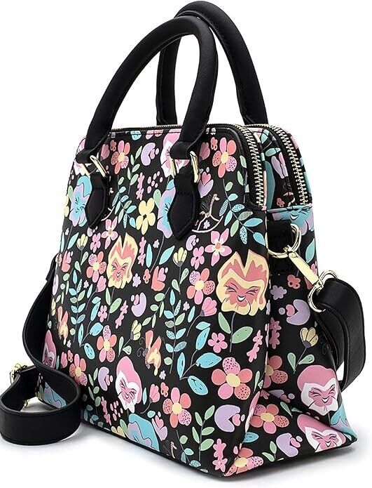 Loungefly x Disney Alice in Wonderland Flowers Crossbody Purse