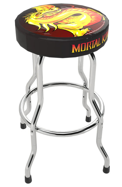 ARCADE1UP Midway Legacy Mortal Kombat NFL Pub Stool Adjustable 21.5 to 29.5 in