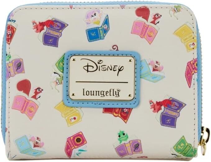 Loungefly Disney Princess Books Classic Zip Around Wallet