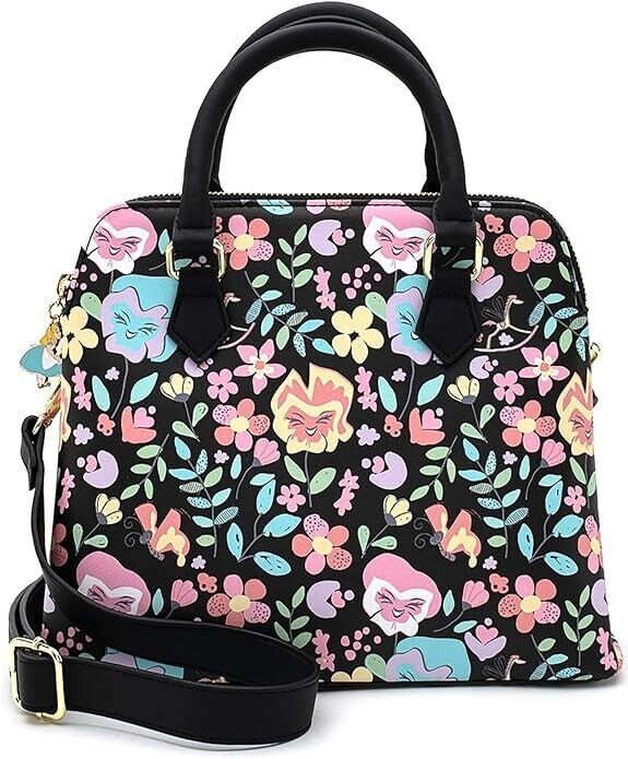 Loungefly x Disney Alice in Wonderland Flowers Crossbody Purse