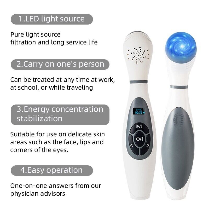 308nm UVB Light Therapy 4.5 cm2 for general skin area with 9 LEDs