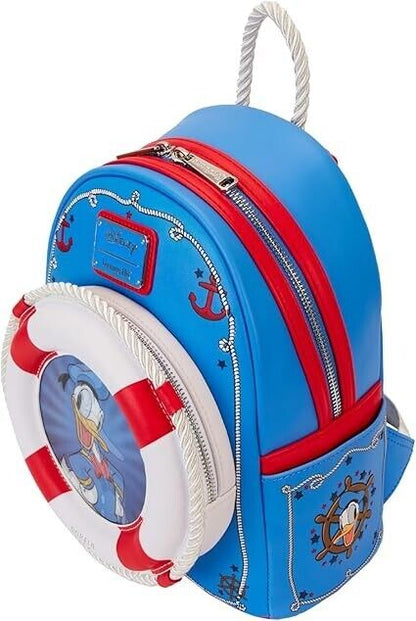 Loungefly Disney Donald Duck 90th Anniversary Lenticular Mini Backpack