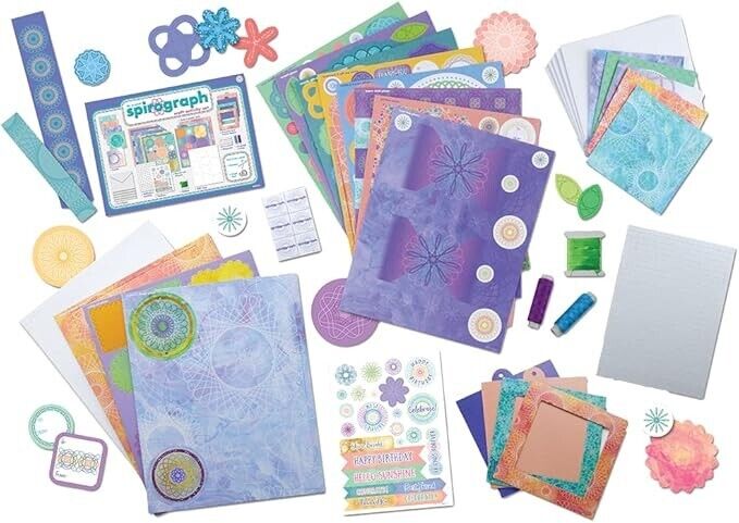 Spirograph Craft Activity Set – Create Endless Amazing Designs – For Ages 6+