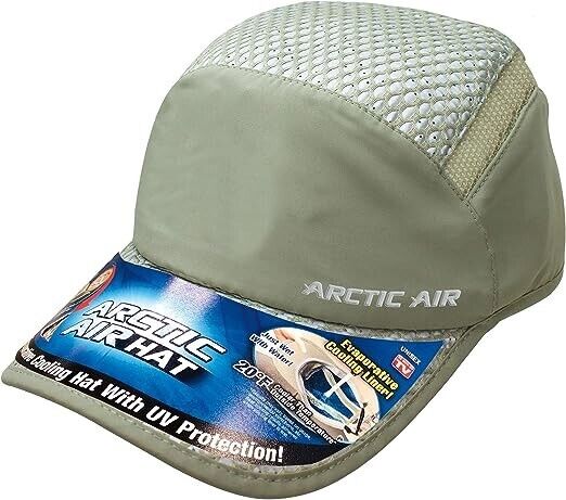 Arctic Air Adjustable Sports Cap, Beige, Hat