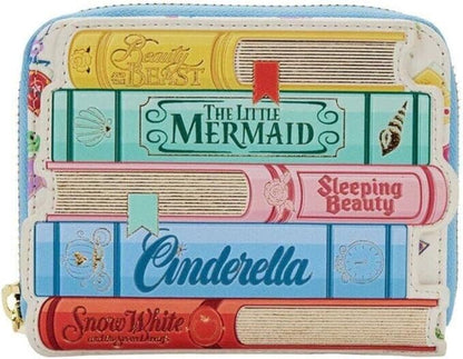 Loungefly Disney Princess Books Classic Zip Around Wallet