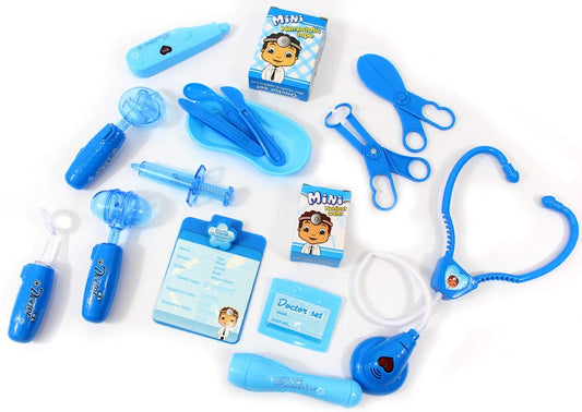 Deluxe Blue Doctor Playset – Complete Medical Kit for Kids