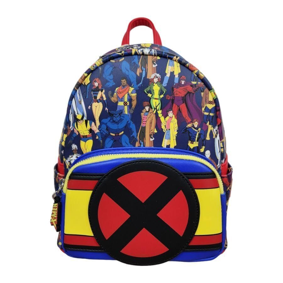 Loungefly Marvel Comic X-Men 1997 US Exclusive All Over Print Mini Backpack