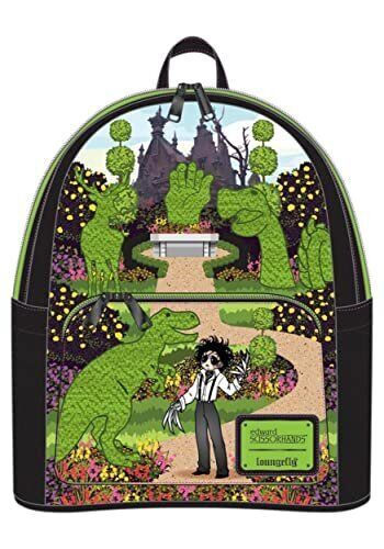 Loungefly Edward Scissorhands Topiary Womens Double Strap Shoulder Bag Purse